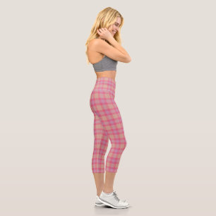 Kobi Kariert Capri Leggings