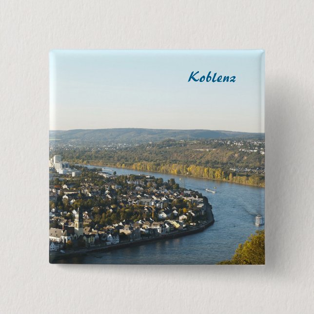 Koblenz Button (Vorderseite)