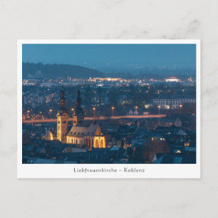 Koblenz Deutschland Postkarte