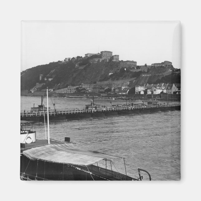 Koblenz, Ehrenbreitstein, c.1910 Magnet (Vorne)