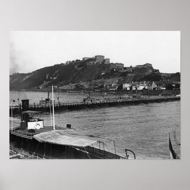 Koblenz, Ehrenbreitstein, c.1910 Poster (Vorne)