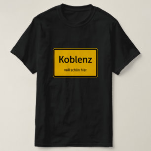 Koblenz Herren Männer T-Shirt Tshirt Shirt