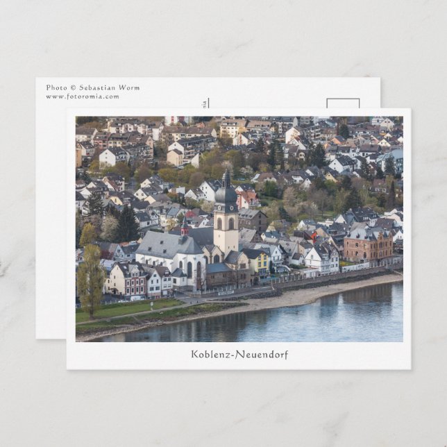 Koblenz Neuendorf Postkarte (Vorne/Hinten)