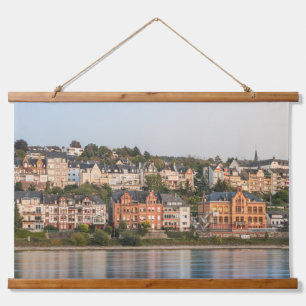 Koblenz Pfaffendorf Wandteppich Mit Holzrahmen