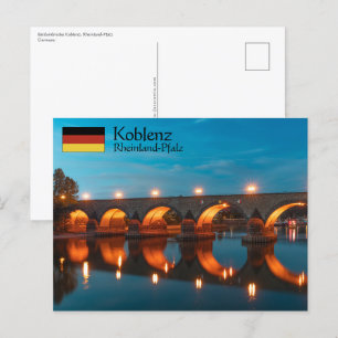 Koblenz Postkarte