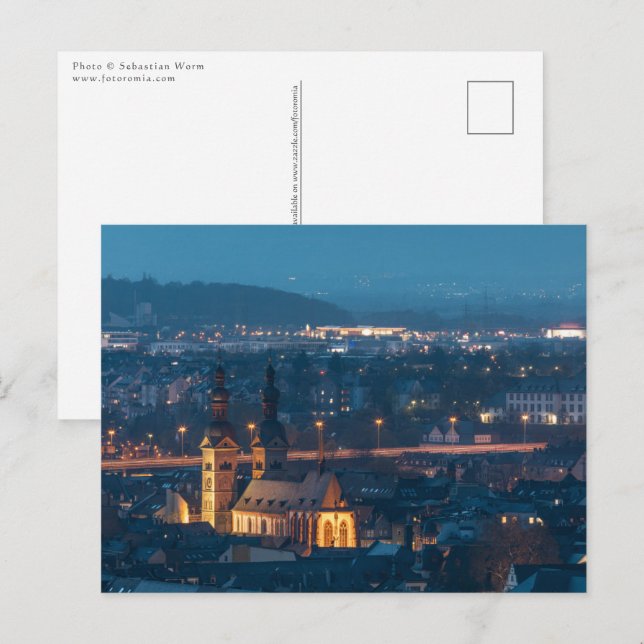 Koblenz Postkarte (Vorne/Hinten)