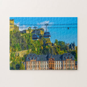 Koblenz Stadt Deutschland. Puzzle