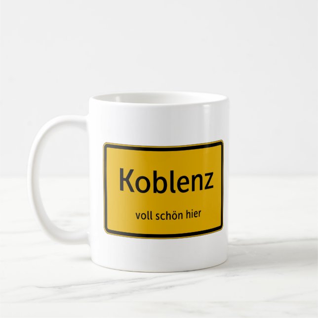 Koblenz Tasse Kaffeetasse Teetasse (Links)