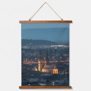 Koblenz Wandteppich Mit Holzrahmen