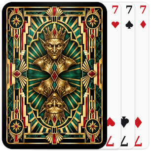 Kobold, Art Deco Mythisch Spielkarten