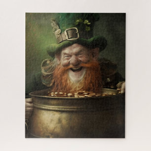 Kobold Finds Pot of Gold Jigsaw Puzzle