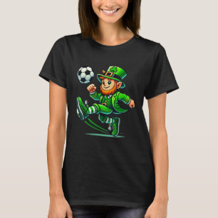 Kobold-Fußballspieler St. Patrick's Day Spieler Ju T-Shirt
