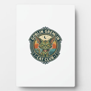 Kobold Gremlin Katze Süße Kitty Design - Kobold Gr Fotoplatte