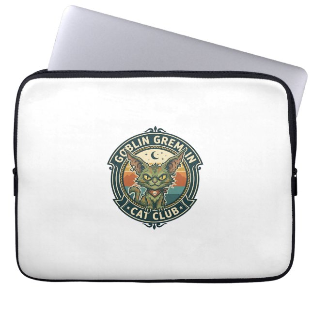 Kobold Gremlin Katze Süße Kitty Design - Kobold Gr Laptopschutzhülle (Vorderseite)