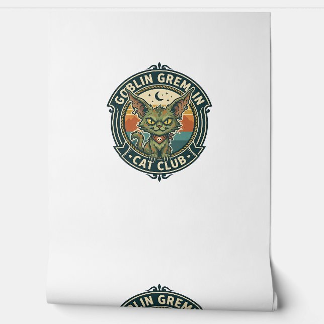 Kobold Gremlin Katze Süße Kitty Design - Kobold Gr Tapete (Abrollen)
