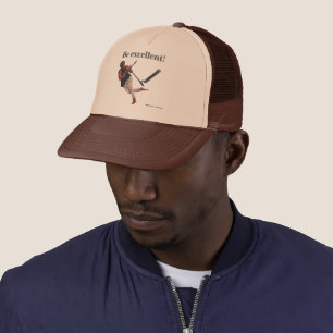 Kobold Kick Scooter Trick Fantasy Art Baseball Hat Truckerkappe