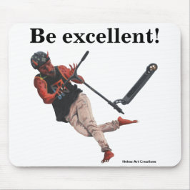 Kobold Kick Scooter Tricks Fantasy Art Mouse Pad Mousepad