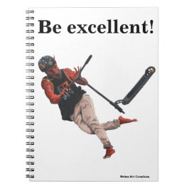 Kobold Kick Scooter Tricks Fantasy Spirituosen Not Notizblock