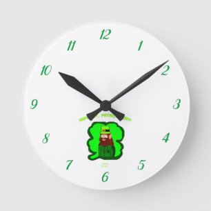 Kobold-Magic-Acrylmauer-Uhr Runde Wanduhr