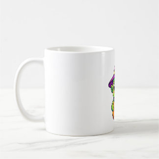 Kobold mit Kürbiskorb Kaffeetasse