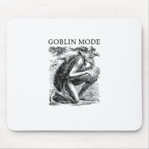 Kobold-Modus Goblincore Vintage-Ästhetik Lustig Au Mousepad