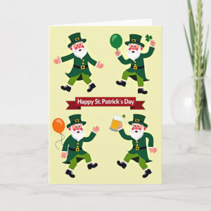 Kobold-Muster St. Patricks Day Karte