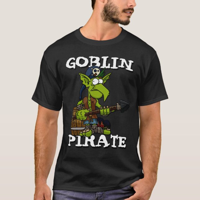 Kobold-Piraten-T - Shirt (Vorderseite)