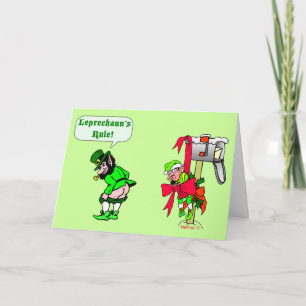 Kobold-Regelkarten Feiertagskarte