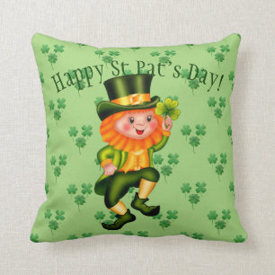 Kobold-St Patrick Tag Kissen
