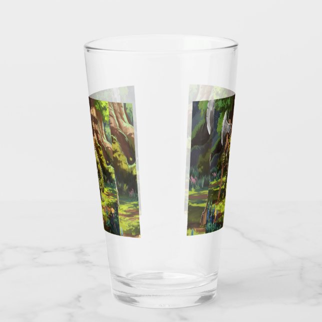 Kobold-Wächter des Waldes. Glas (Rechts)