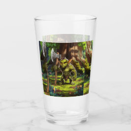 Kobold-Wächter des Waldes. Glas