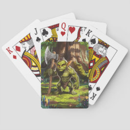 Kobold-Wächter des Waldes. Spielkarten