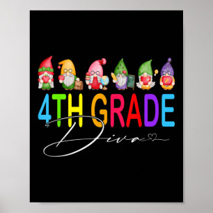 Kobolde der 4. Klasse Diva zurück zur Schule Poster