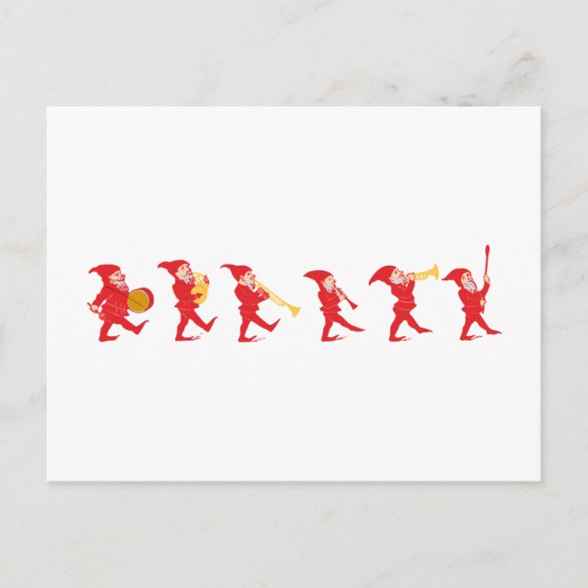 Kobolde Gnome imps goblins gnomes Postkarte (Vorderseite)