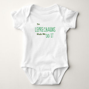 Kobolde haben mich dazu gebracht baby strampler