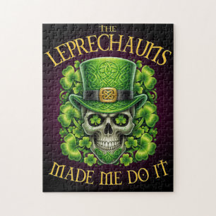 Kobolde haben mich dazu gebracht, Totenkopf St. Pa Puzzle