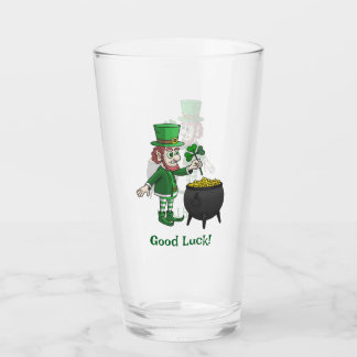 Kobolde viel Glück Glas