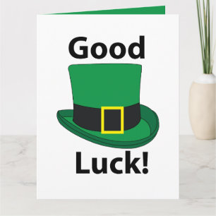 Koboldhut Glück St. Patricks Day Karte