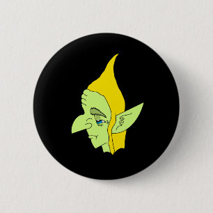 Koboldkopfknopf Button