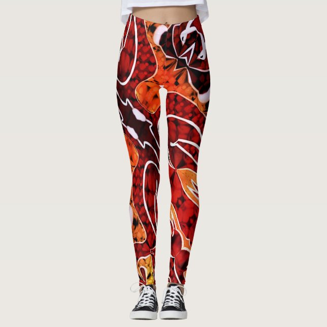 Kobra Leggings (Vorderseite)