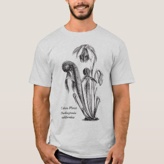 Kobra-Pflanzen-botanische Kunst T-Shirt