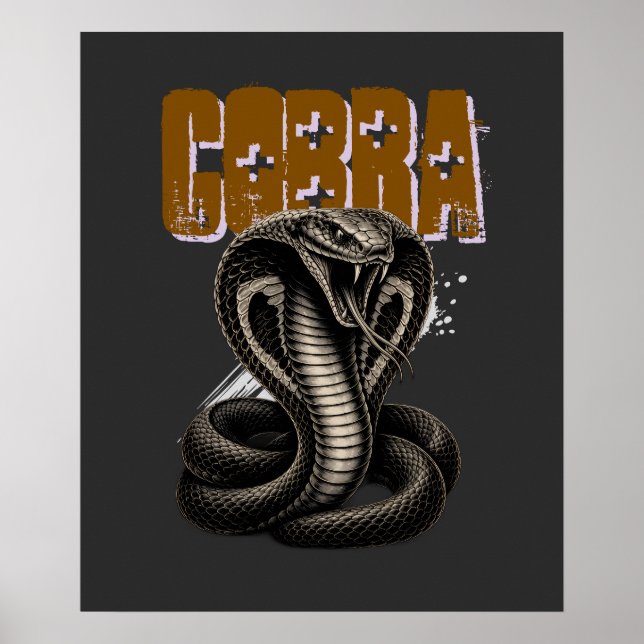 Kobra Poster (Vorne)
