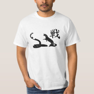 Kobra-und Mungo-T-Shirt T-Shirt
