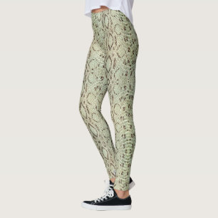 Kobra-Viper-Pythonschlange Snakeskin Leggings