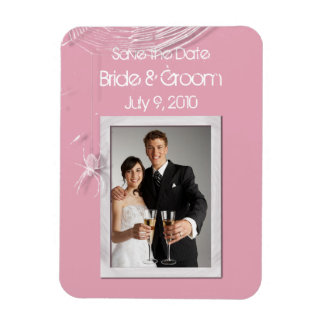Kobrenne und Weiße Spinnen Save the Date Magnet
