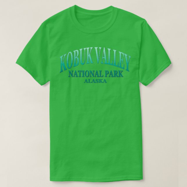 Kobuk Tal Nationalpark Alaska T-Shirt (Design vorne)