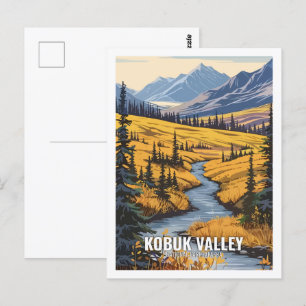 Kobuk Valley Nationalpark Alaska USA Postkarte