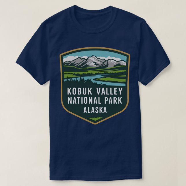 Kobuk Valley Nationalpark Emblem TShirt (Design vorne)