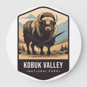 KOBUK-VALLEY-NATIONALPARK-UHR 2025 GROßE WANDUHR