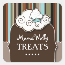 Koch-Aufkleber für dekorative Konditorei